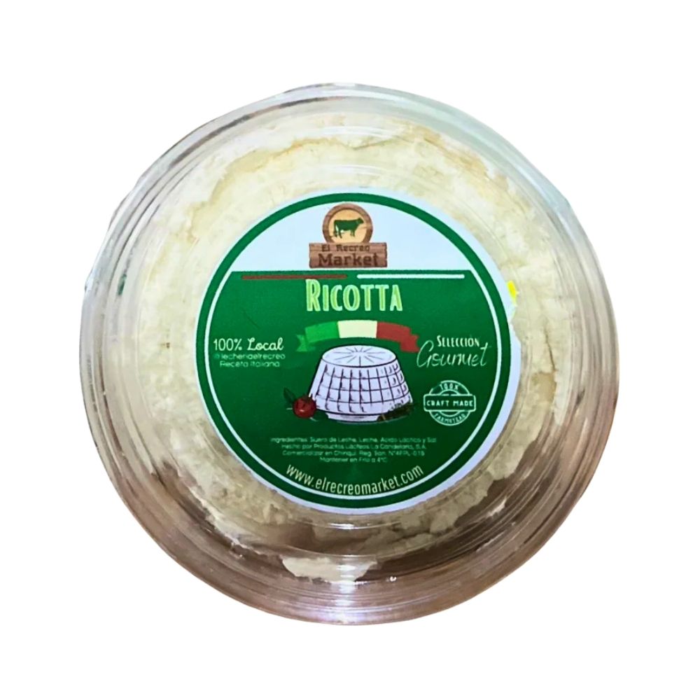 QUESO RICOTTA FINAS HIERBAS 125 GR FINCA EL RECREO