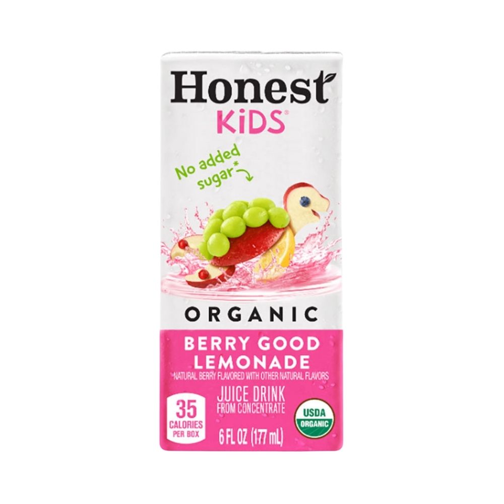 ORGANIC BERRY GOOD LEMONADE 6 OZ HONEST KIDS