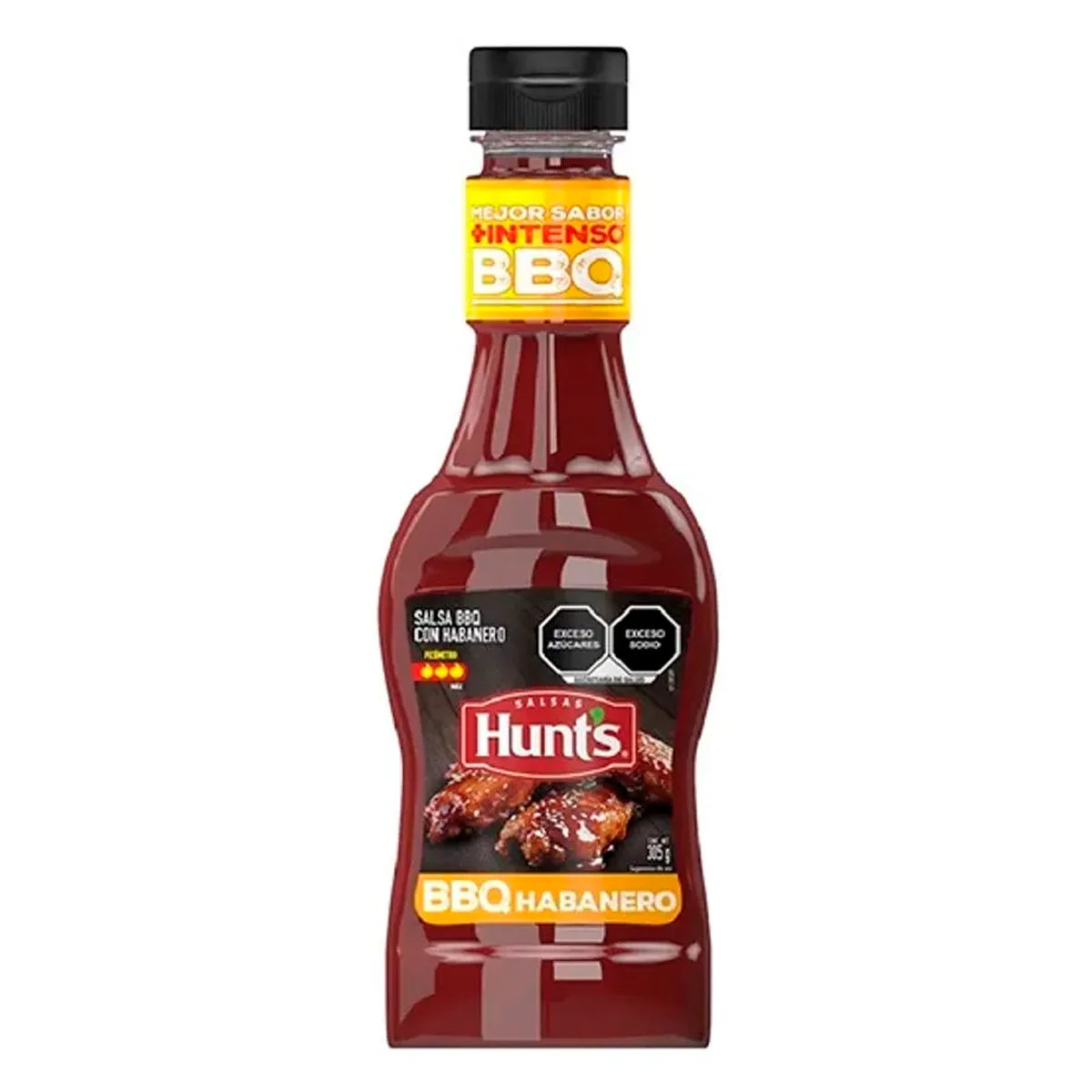 SALSA BBQ HABANERO 305 GR - HUNT'S