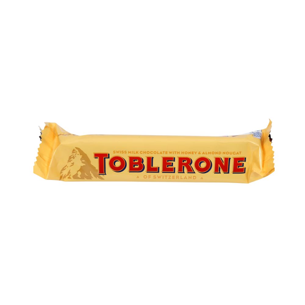 MILK CHOCOLATE HONEY & ALMOND 35 GR TOBLERONE