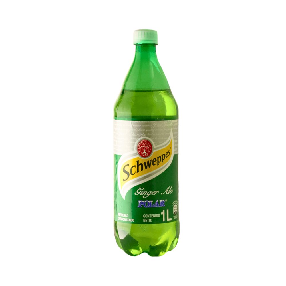 SODA GINGER ALE 1 LT SCHWEPPES
