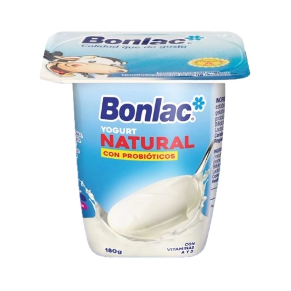 YOGURT NATURAL 180 GR BONLAC
