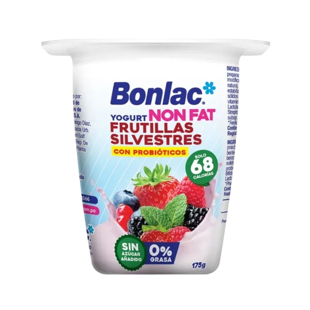 YOGURT FRUTILLAS 175 GR BONLAC
