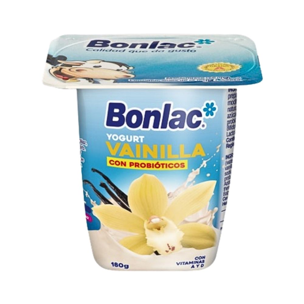 YOGURT VAINILLA 180 GR BONLAC