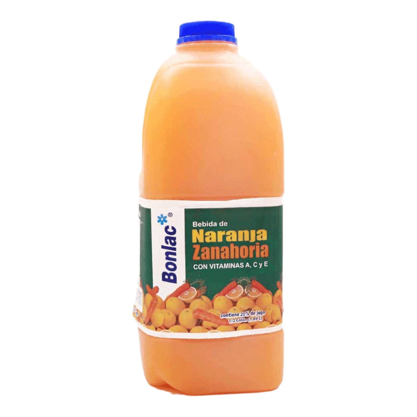 BEBIDA NARANJA ZANAHORIA 1/2 GL BONLAC