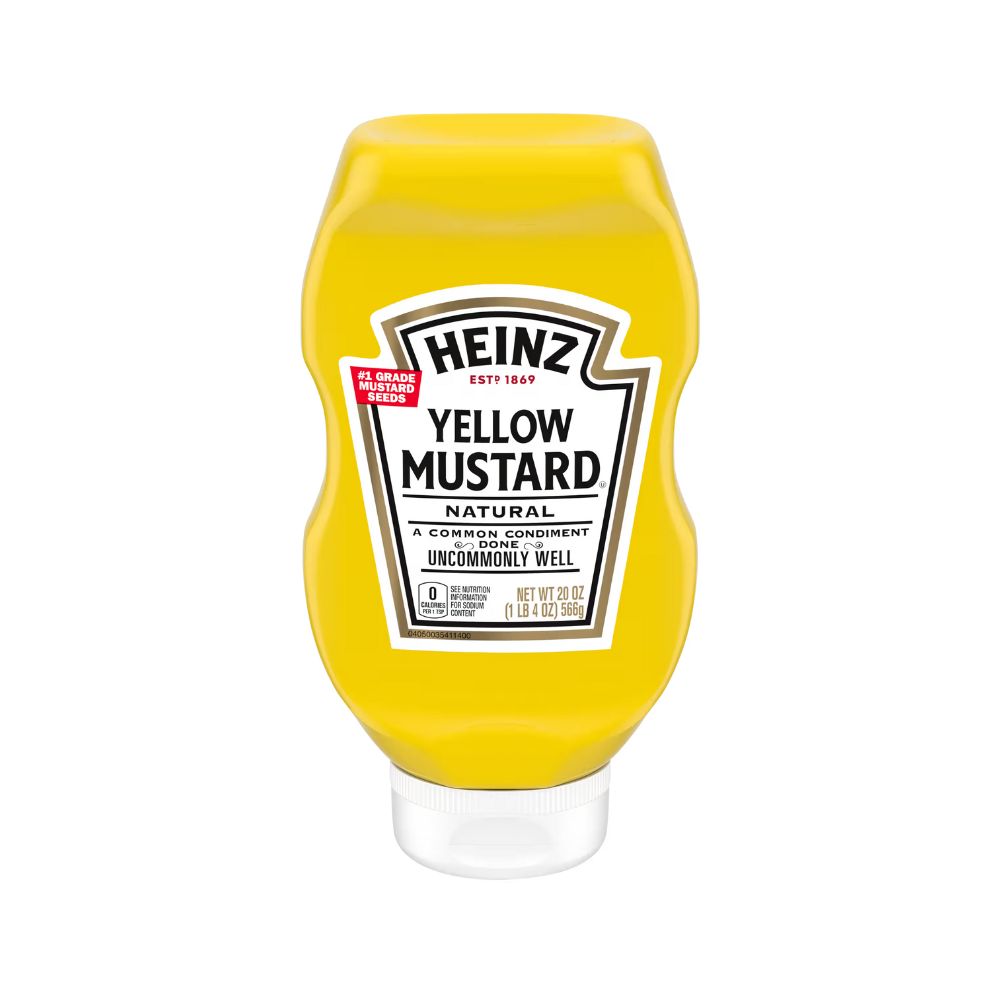 MOSTAZA 100% NATURAL 14 OZ HEINZ