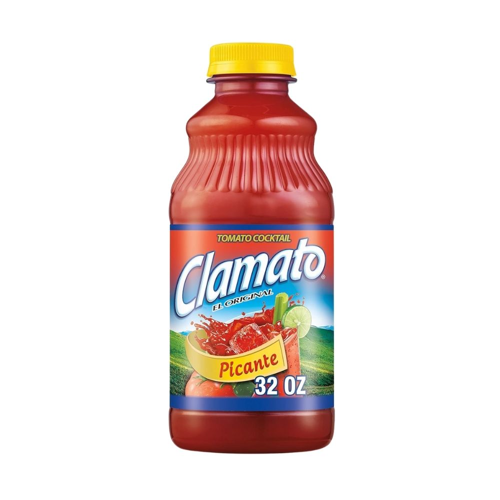 CLAMATO TOMATO COCKTAIL PICANTE 32 OZ MOTT'S