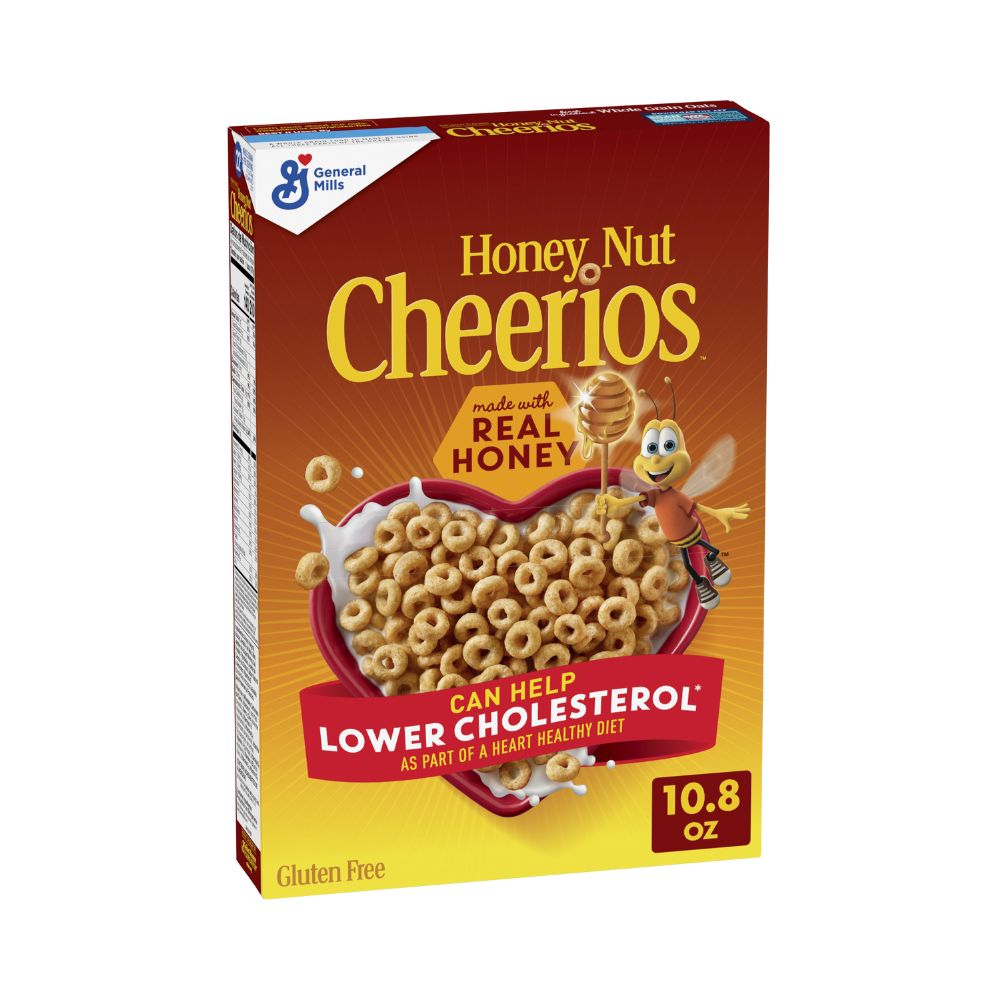 HONEY NUT CHEERIOS CEREAL MID 10.8 OZ GENERAL MILLS