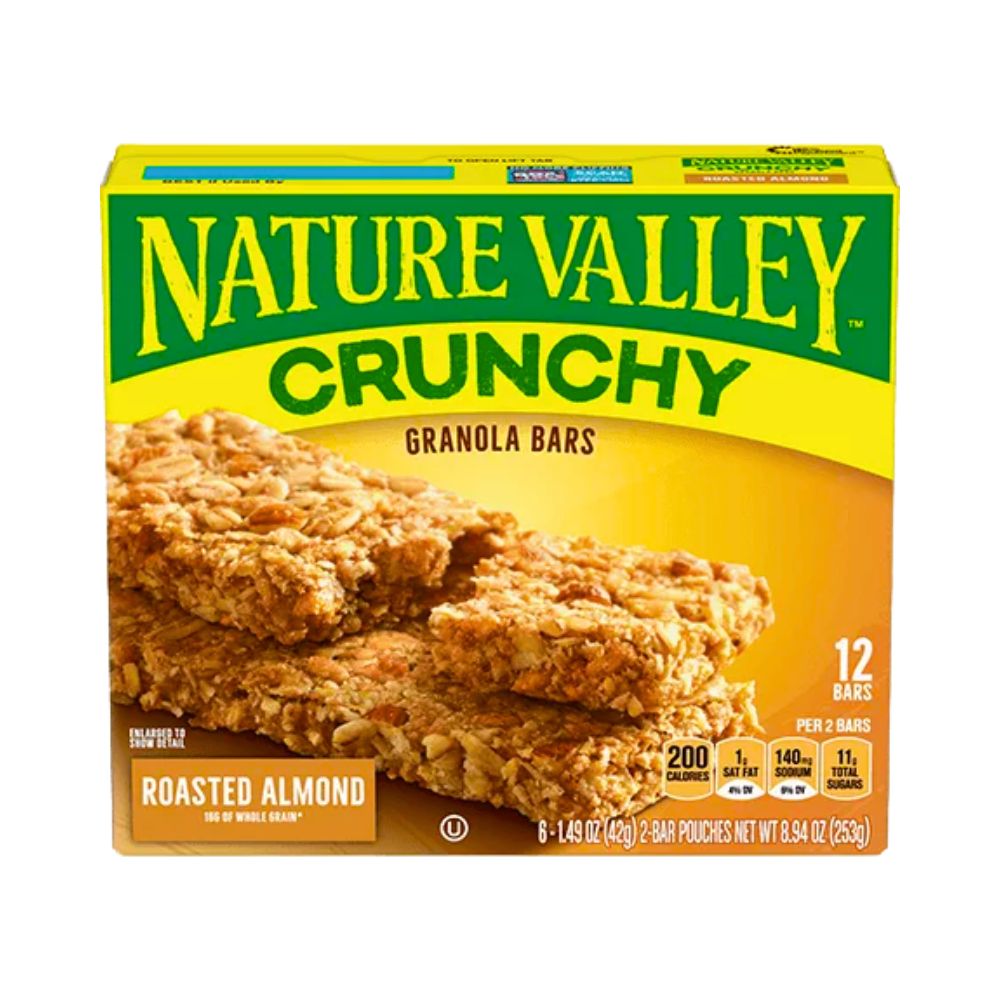 BARRA GRANOLA ROASTED ALMENDRA 253GR NATURE VALLEY