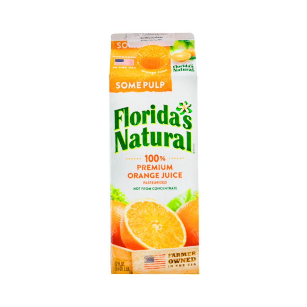 JUGO DE NARANJA SOME PULP 52 OZ FLORIDAS NATURAL