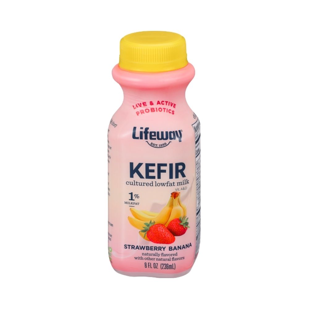 KEFIR STRAWBERRY BANANA 8 OZ LIFEWAY