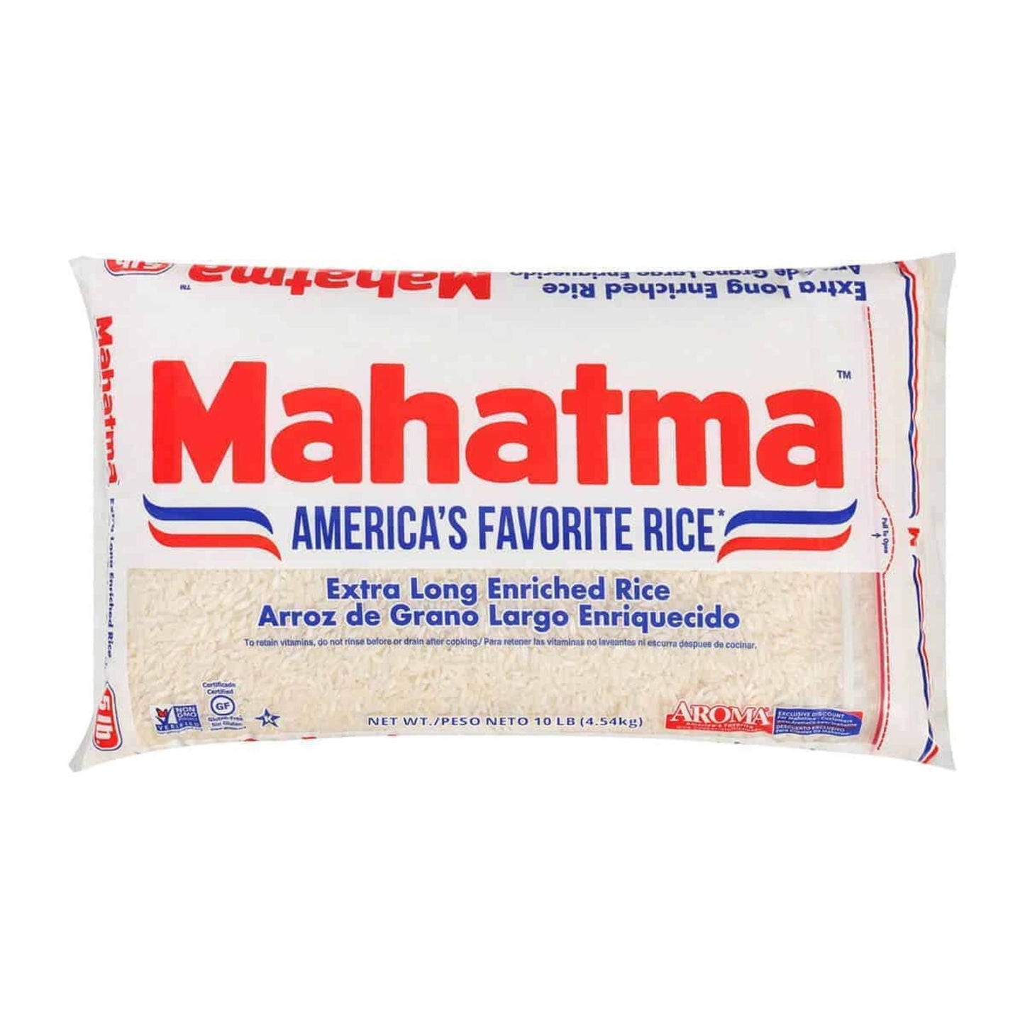 ARROZ MAHATMA WHITE RICE 5 LB MAHATMA