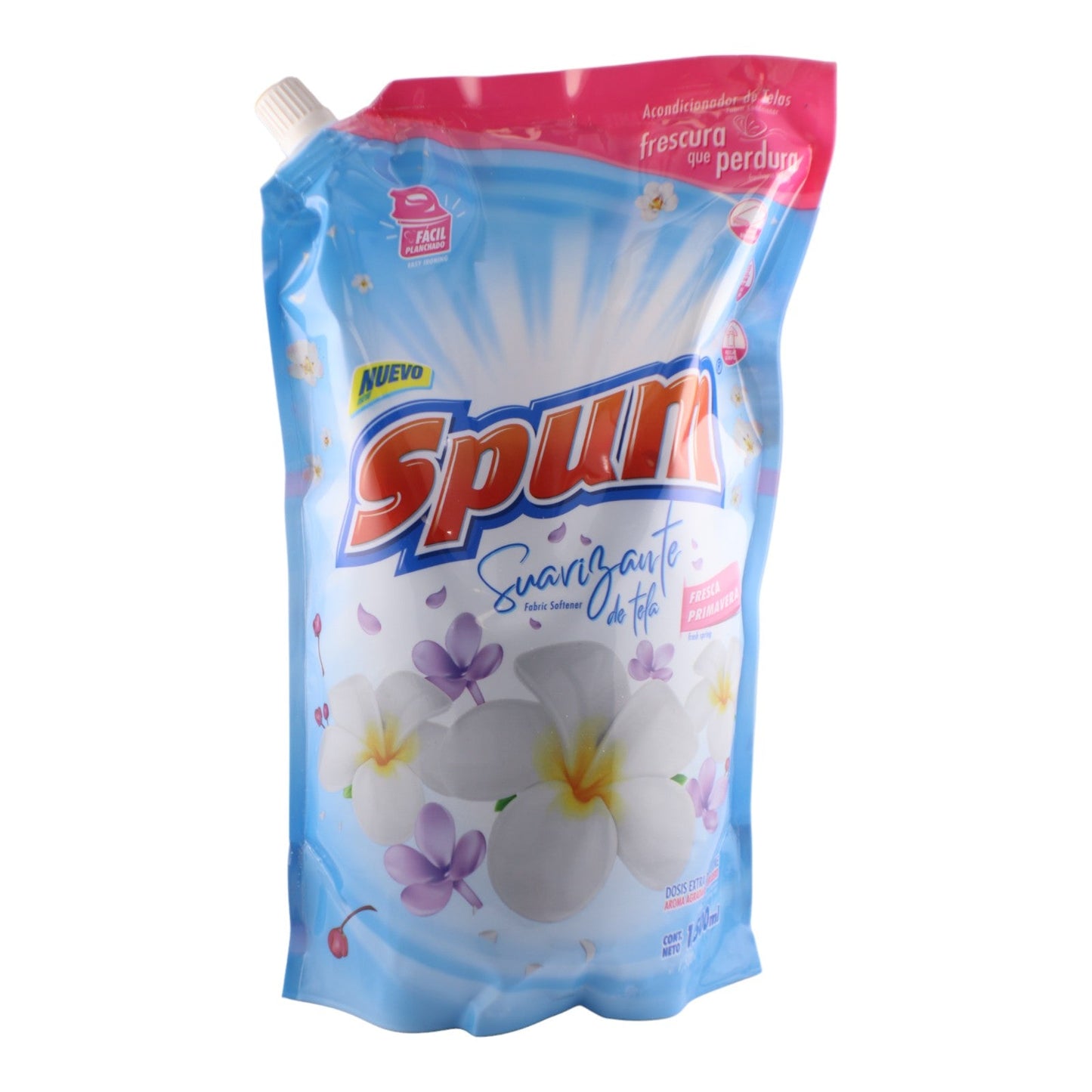 SUAVIZANTE PARA TELA FRESCA PRIMAVERA 1500 ML SPUM