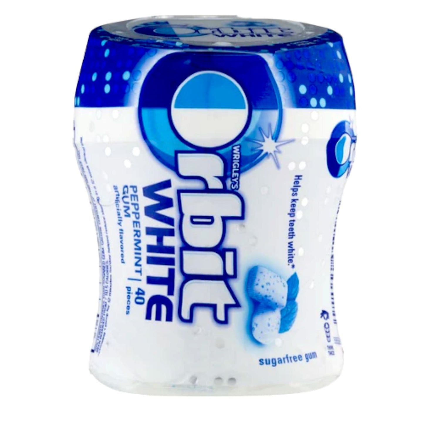 ORBIT WHITE SOFT PEPPERM 40 UN 30 GR ORBIT