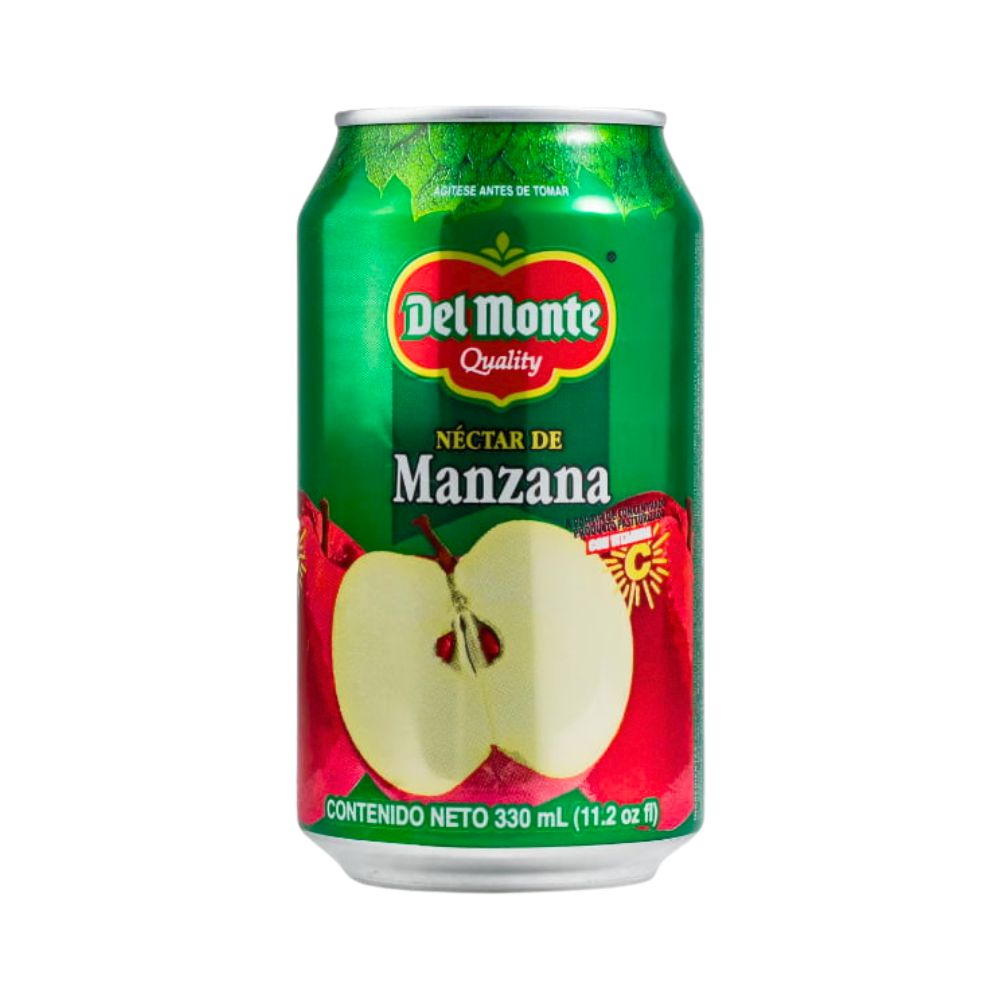 NECTAR DE MANZANA LATA 330 ML DEL MONTE