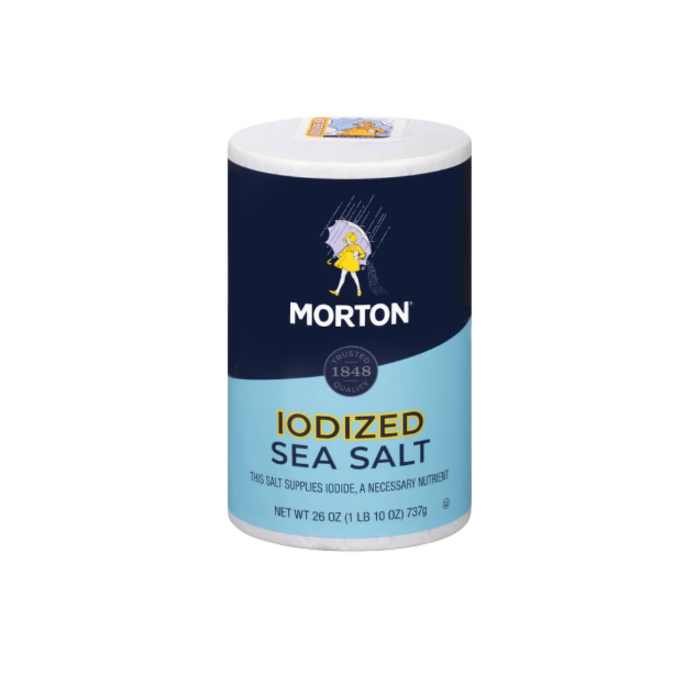 IODIZED SEA SALT 26 OZ MORTON