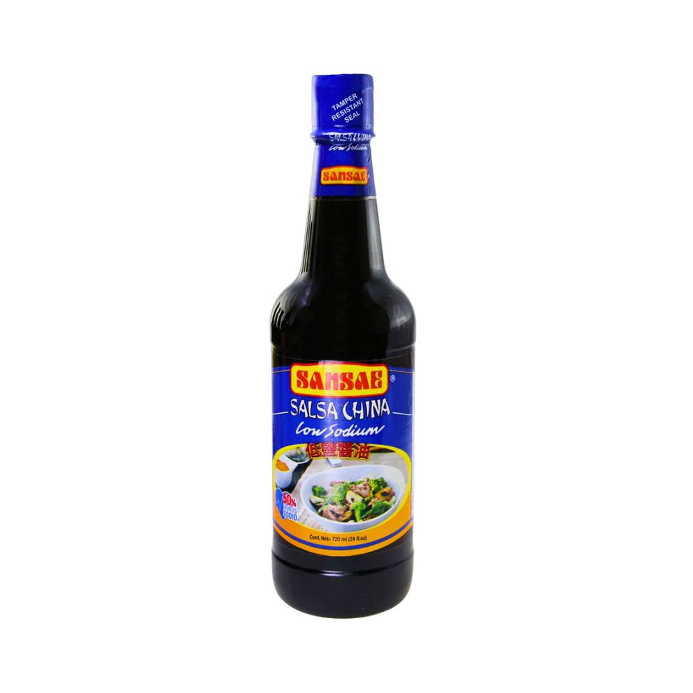 SALSA CHINA SANSAE LOW SODIUM 24 OZ SANSAE