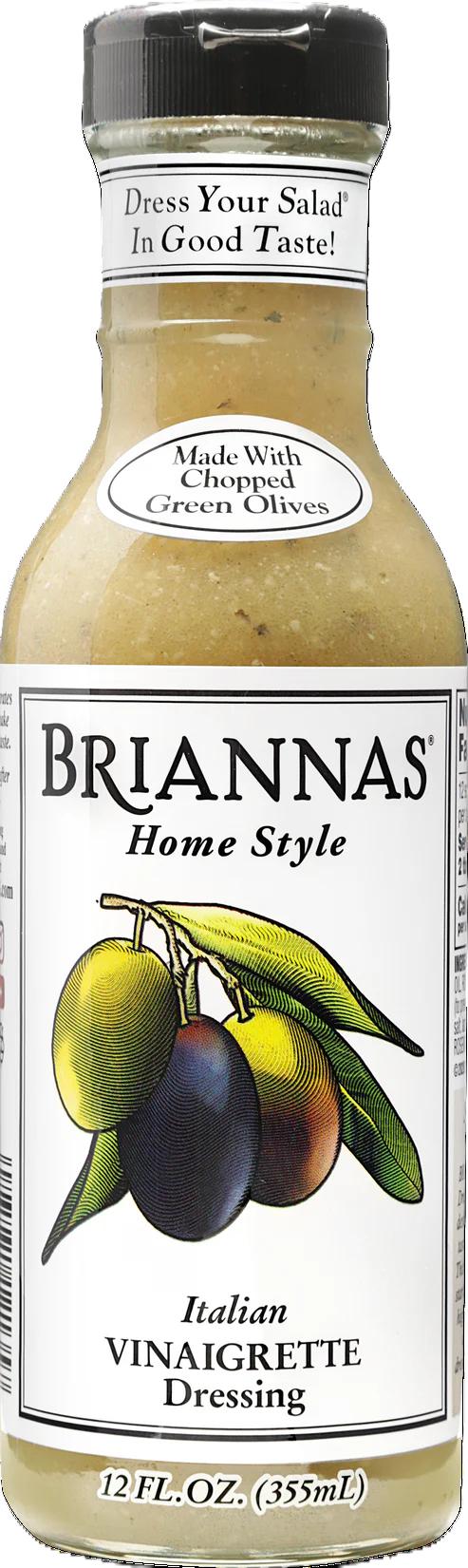 ITALIAN VINAIGRETTE 12oz BRIANNAS HOME STYLE