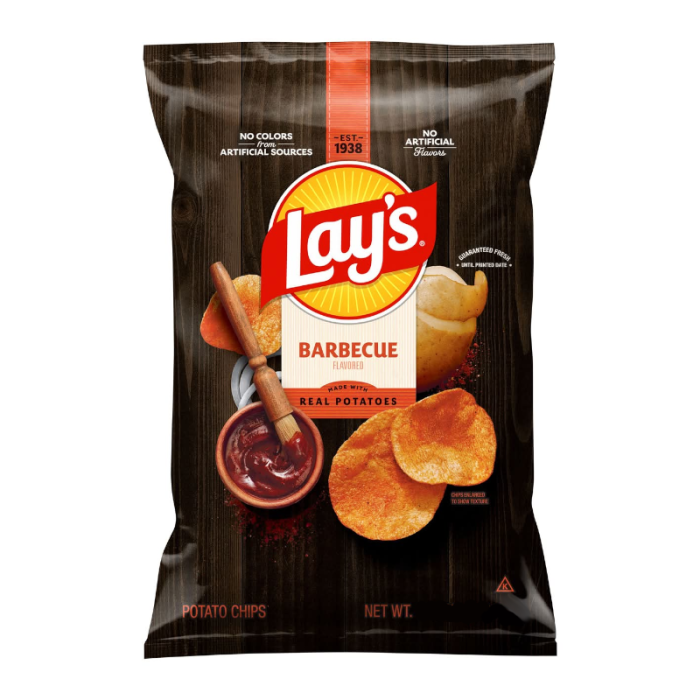 LAYS BBQ 6.5 OZ - FRITO LAY