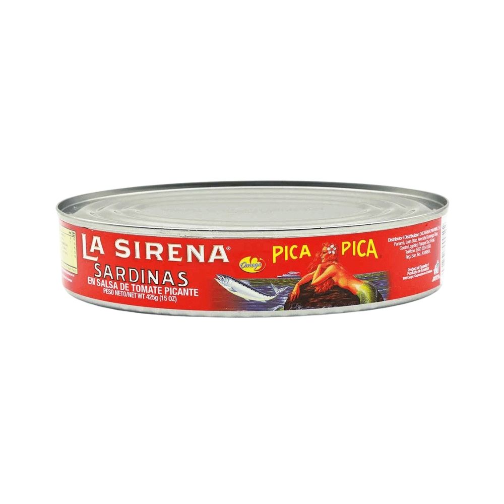 SARDINA OVALADA PICANTE 15 OZ LA SIRENA