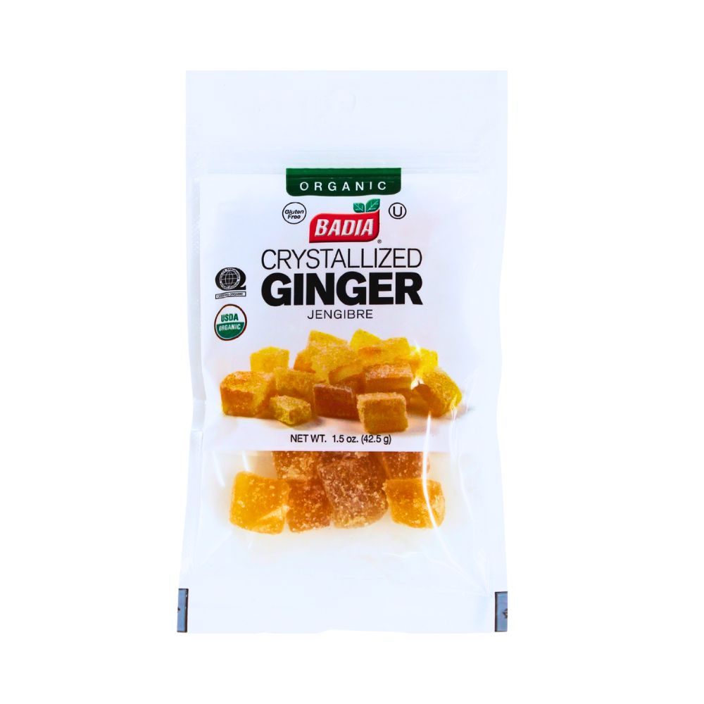JENGIBRE CRISTALIZADO 1.5 OZ BADIA