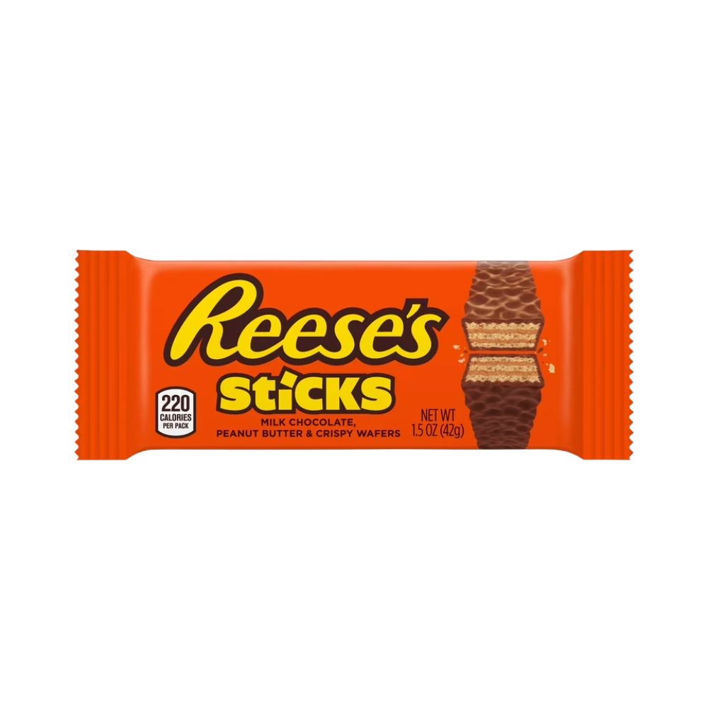 CHOCOLATE STICKS WAFERS 1.5 OZ REESES