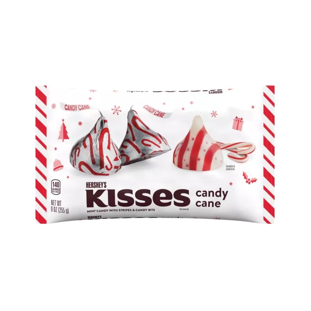 KISSES MILK CHOC.CANDY CANES 9 OZ HERSHEY'S