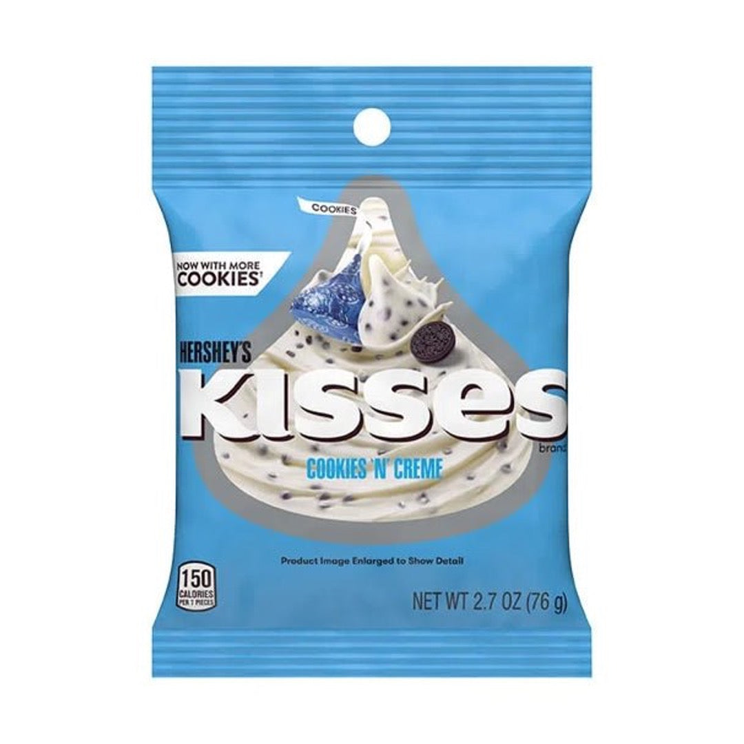 KISSES COOKIES & CREME 2.2 OZ HERSHEY'S