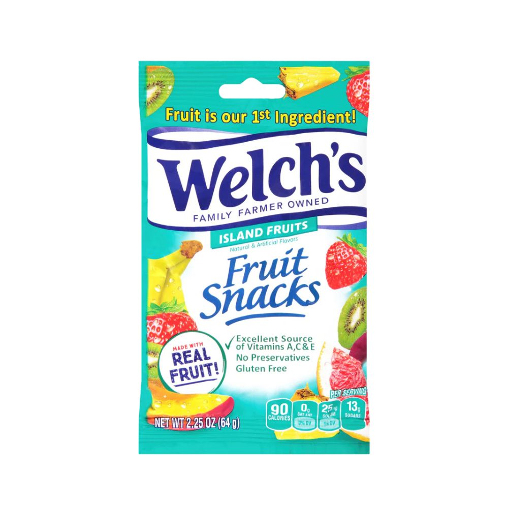 FRUIT SNACKS 2.25 OZ WELCH'S