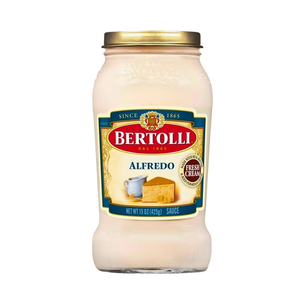 SALSA ALFREDO CON QUESO PARMESANO 15 OZ BERTOLLI