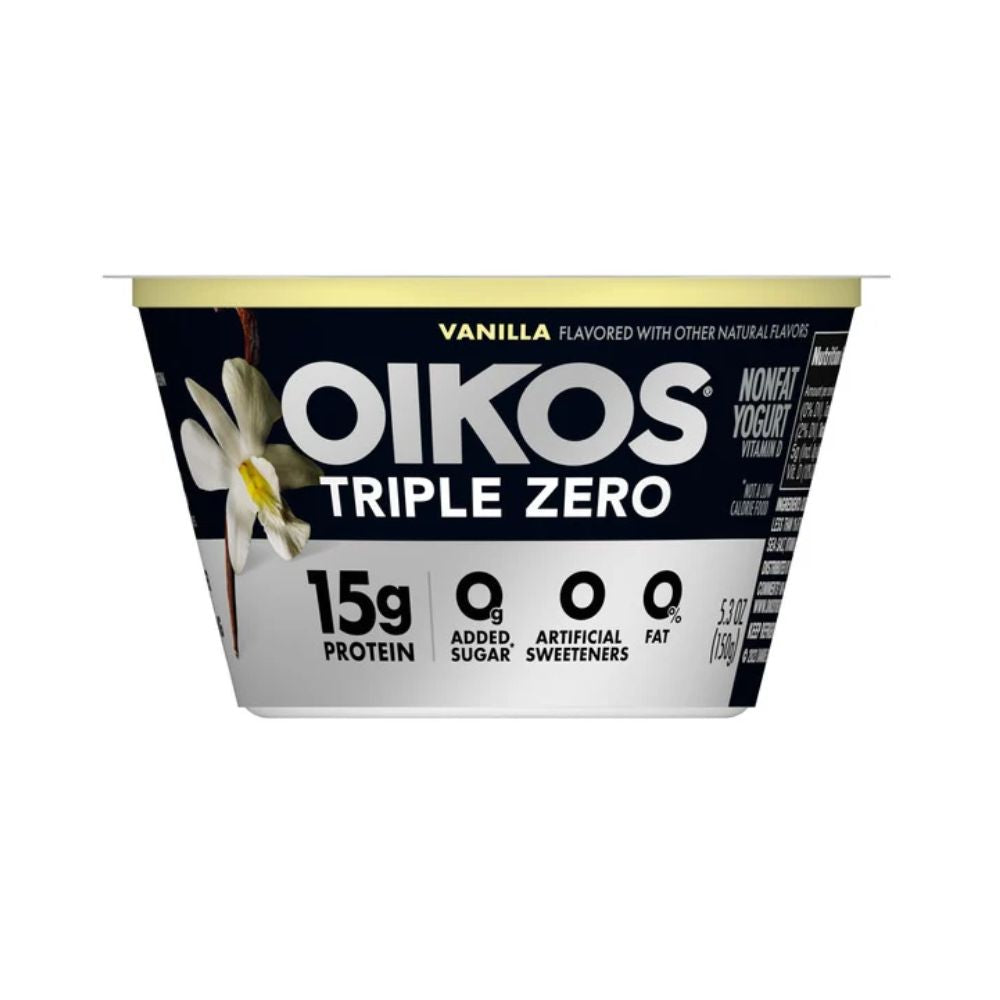 YOGURT TRIPLE ZERO VAINILLA 5.3 OZ OIKOS