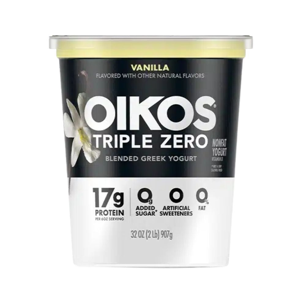 YOGURT TRIPLE ZERO VAINILLA 32 OZ OIKOS