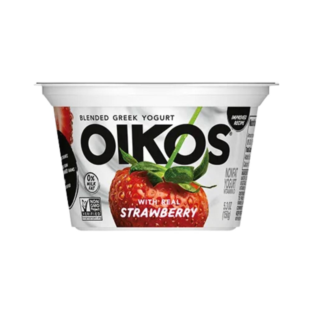 YOGURT GREEK STRAWBERRY 5.3 OZ OIKOS