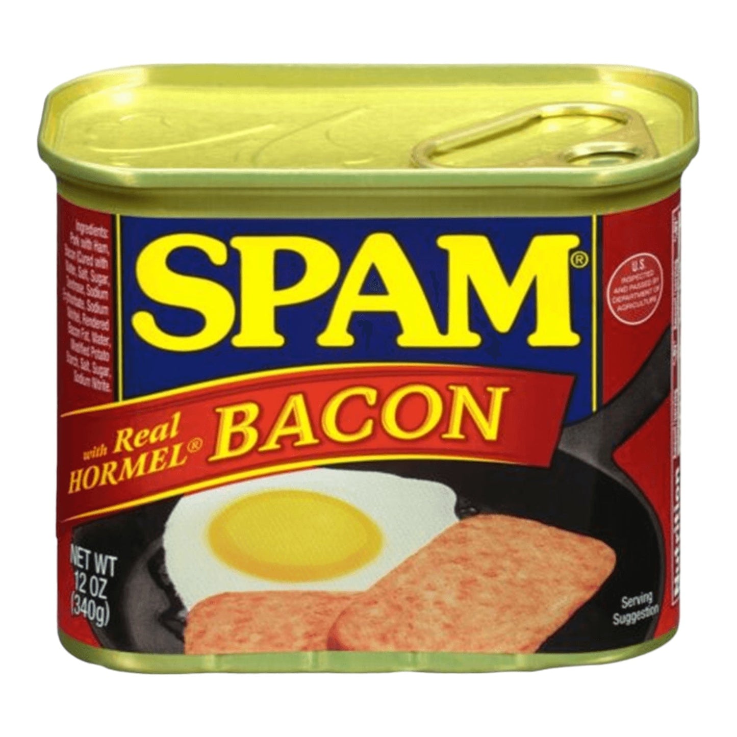 SPAM BACON 12 OZ HORMEL
