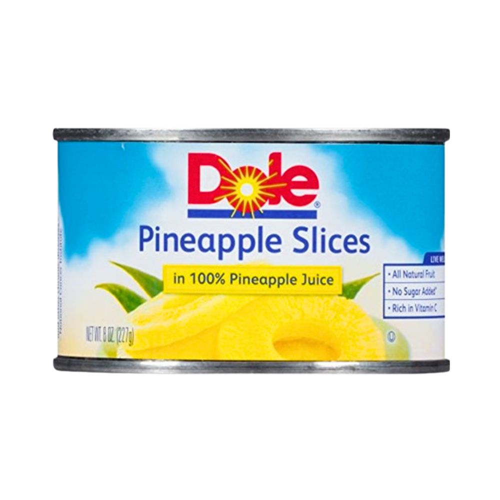 PINA RODAJAS ALMIBAR 8.25 OZ DOLE