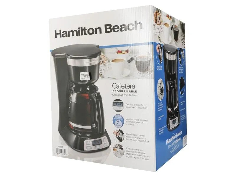 CAFETERA PROGRAMABLE. 12TZ HAMILTON BEACH