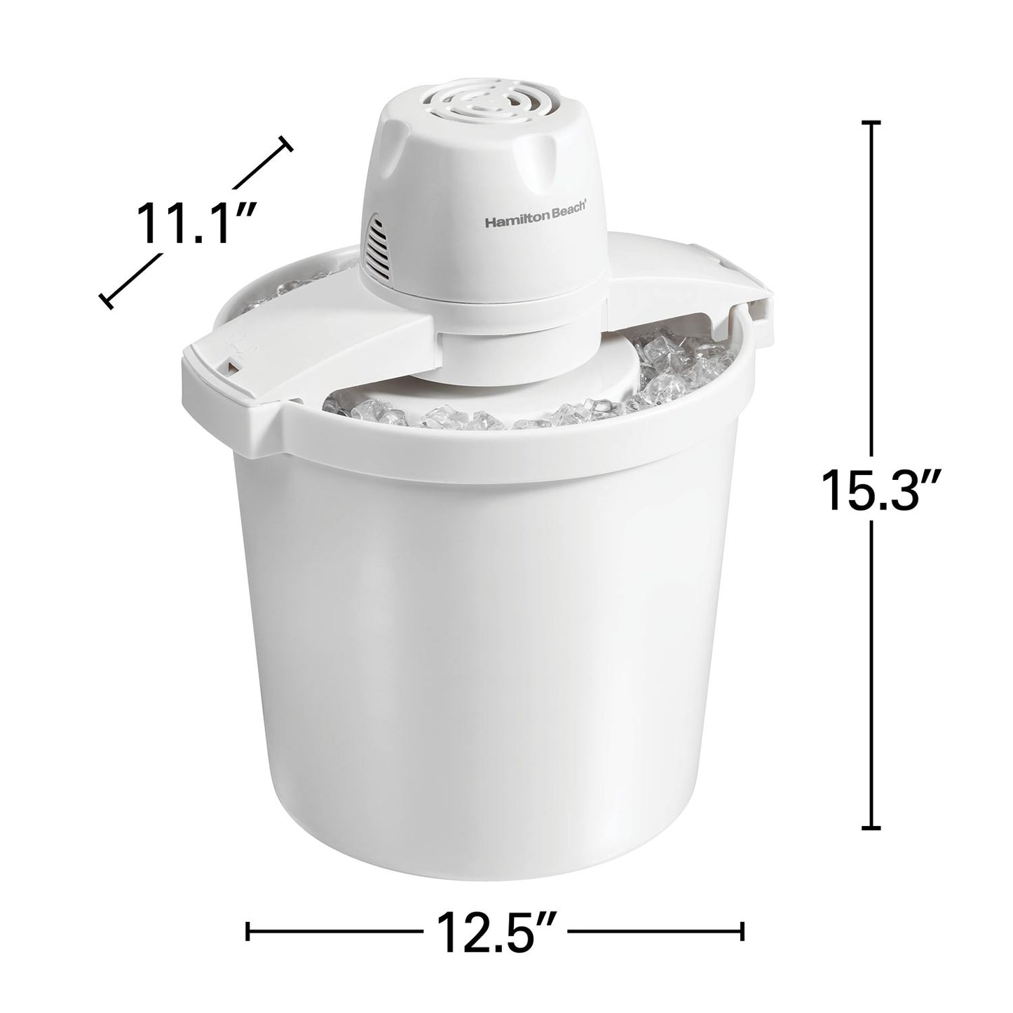 ICE CREAM MAKER 4QT #68330N HAMILTON BEACH