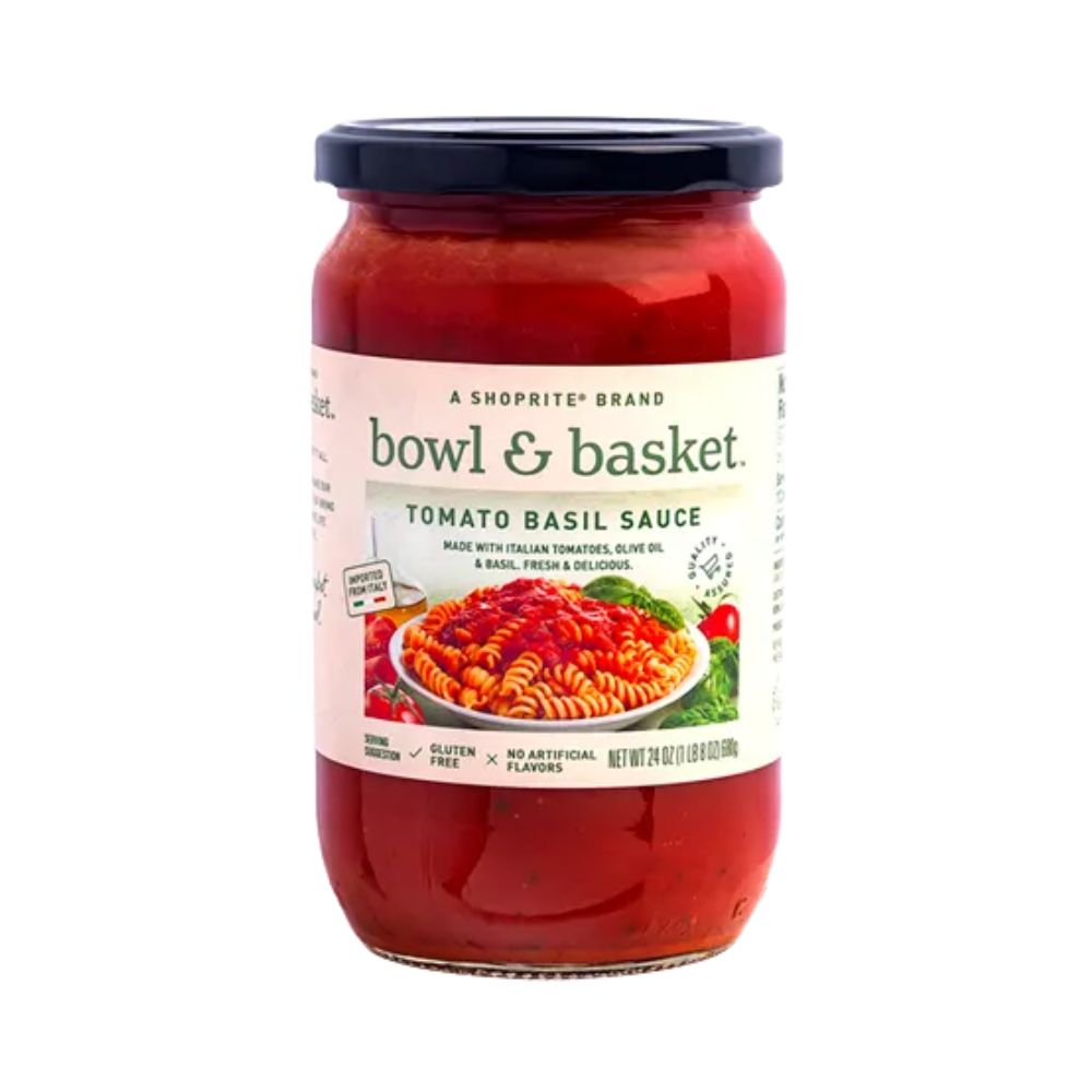 SALSA DE TOMATE/ALBAHACA 24 OZ BOWL & BASKET