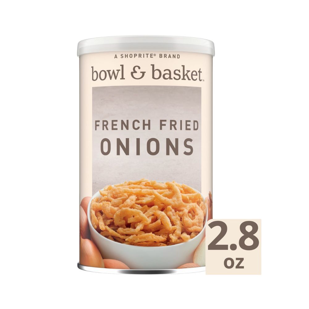 CEBOLLAS FRITAS A LA FRANCESA 2.8 OZ BOWL & BASKET