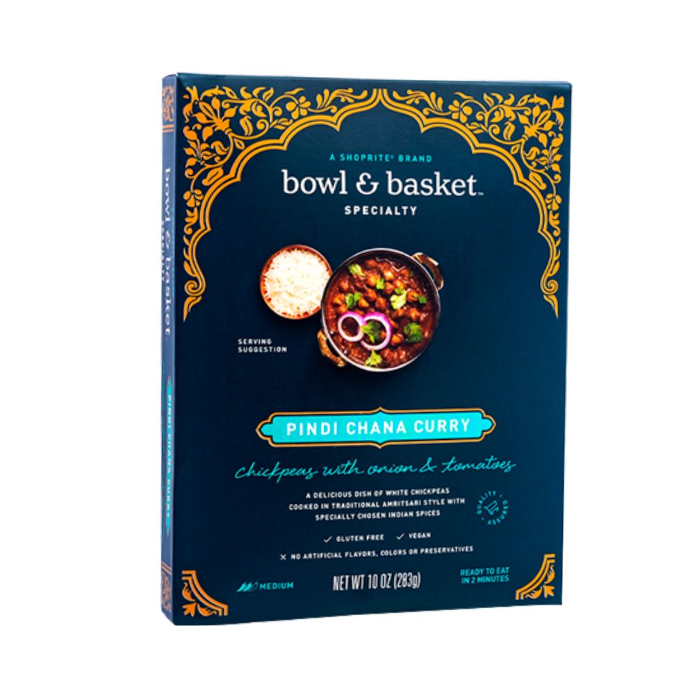 PINDI CHANA CURRY 10 OZ BOWL & BASKET