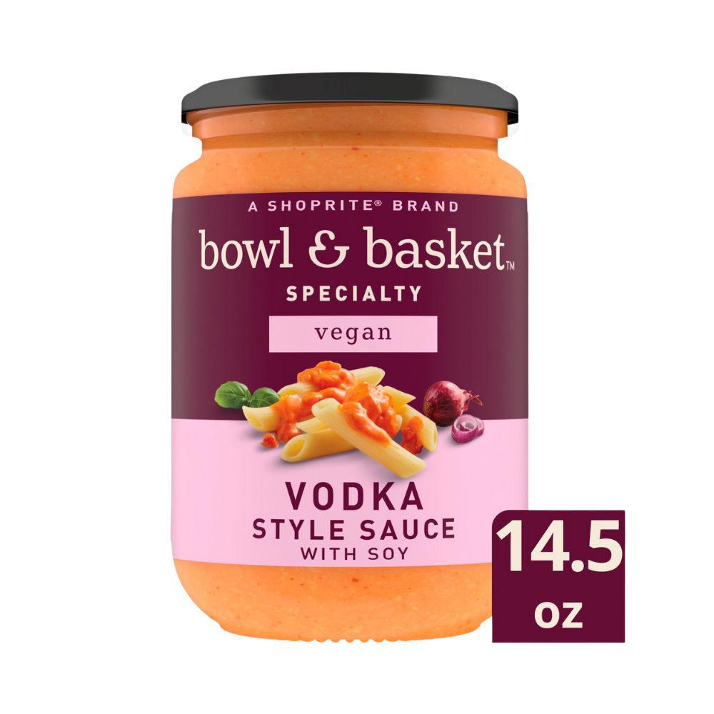 VEGAN VODKA STYLE SAUCE 14.5 OZ BOWL & BASKET