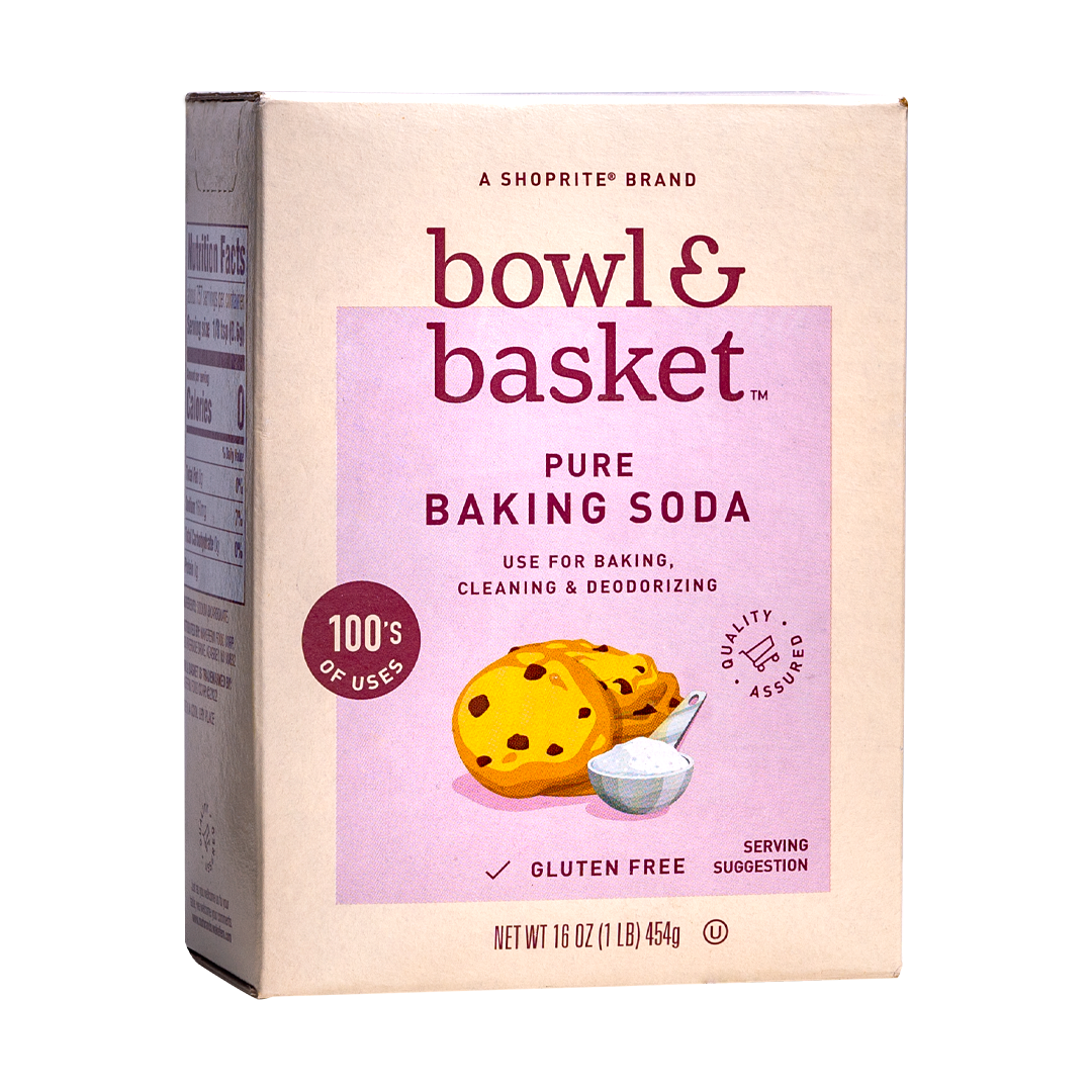 PURE BAKING SODA GF 16 OZ BOWL & BASKET