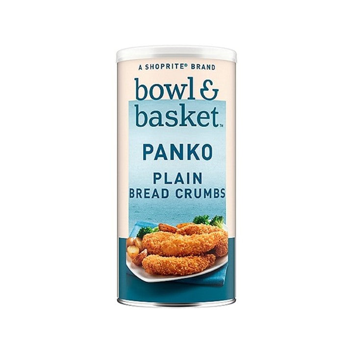 PANKO PLAIN BREAD CRUMBS 8 OZ BOWL & BASKET