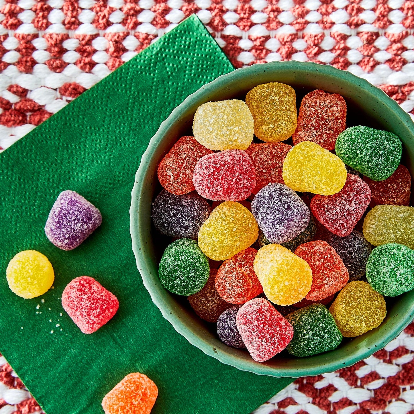 SPICE DROPS GF GUMMIES 9oz BOWL & BASKET