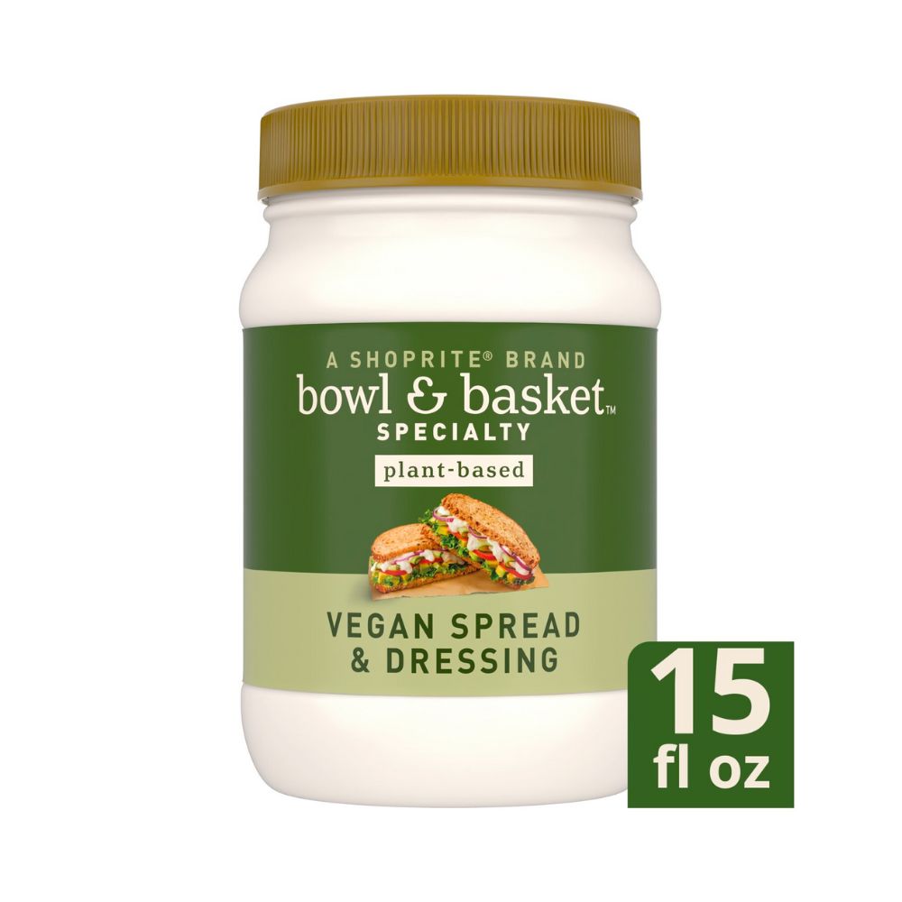 PLANT BASED MAYONNAISE 15 OZ BOWL & BASKET