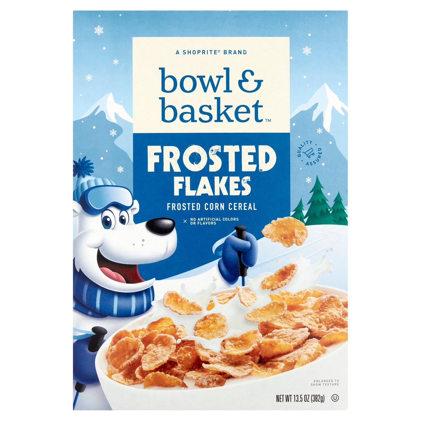 FOSTED CORN FLAKES 13.5 OZ - BOWL & BASKET