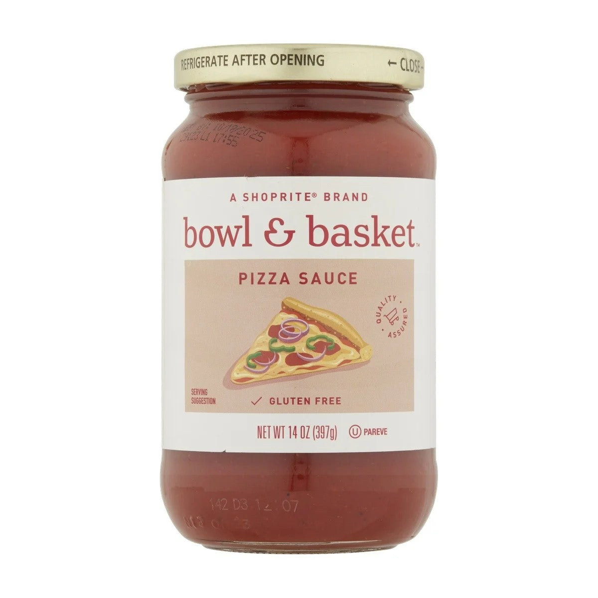 PIZZA SAUCE GF 14oz BOWL & BASKET