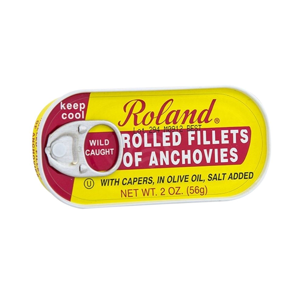ANCHOVIES ROLLED 2 OZ ROLAND