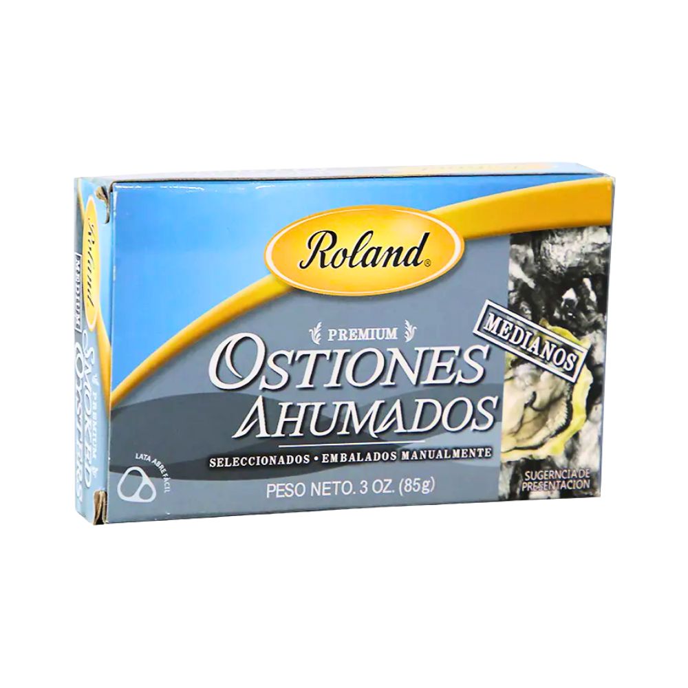 OSTIONES AHUMADOS 3 OZ ROLAND