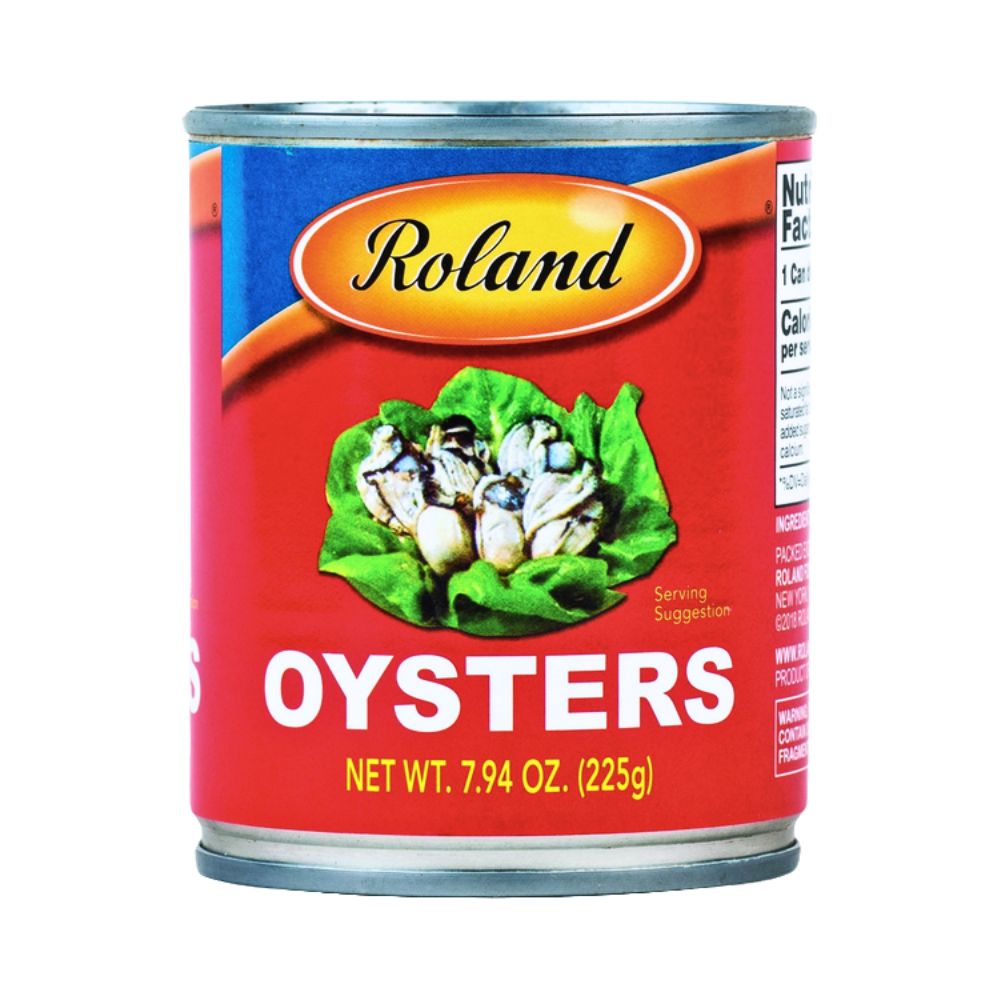 OYSTERS BOILED 7.94 OZ ROLAND